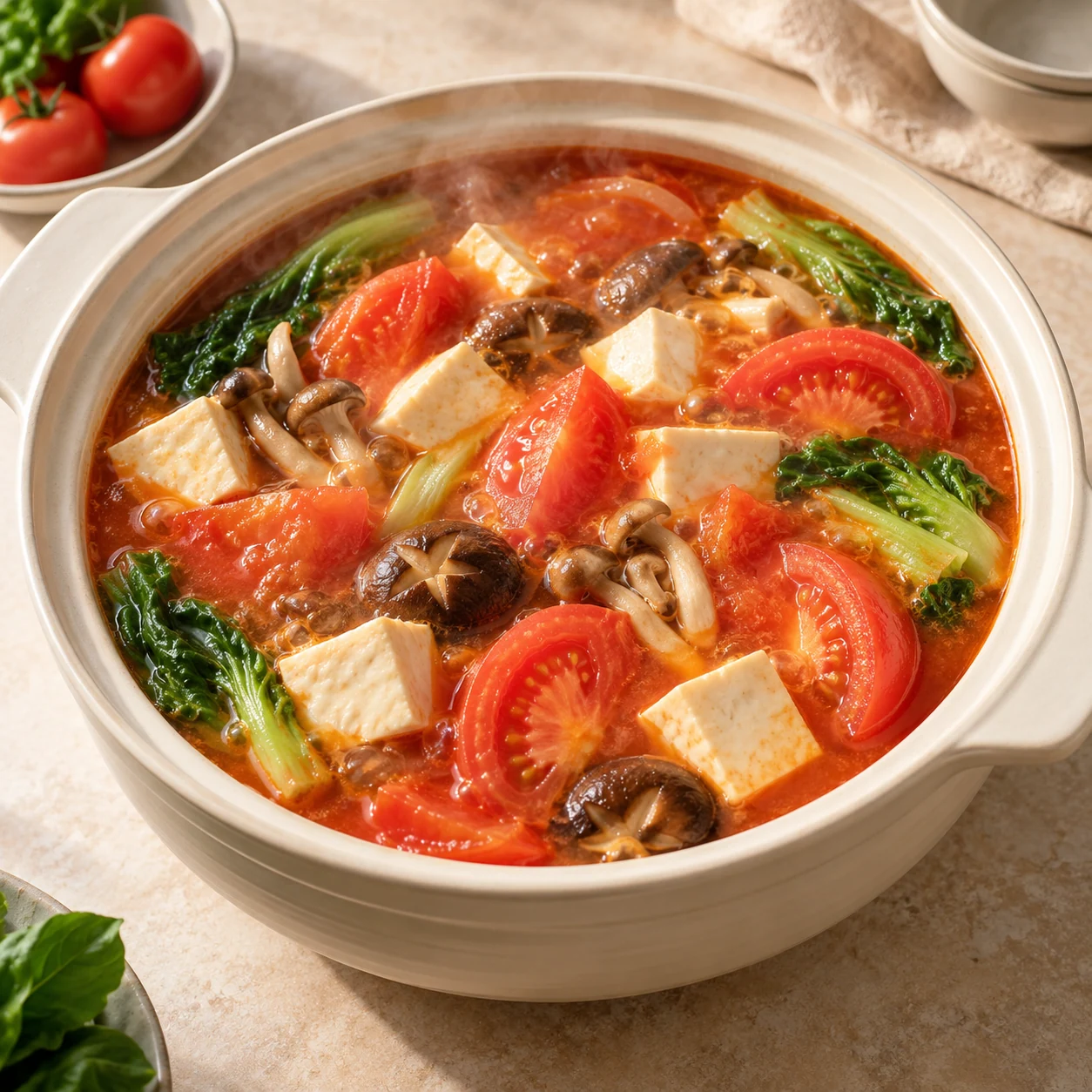 Tomato soup base No.58 · Sugestão de apresentação