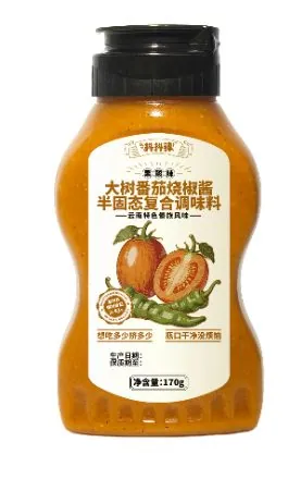 Tree-Tomato Roasted-Chili Sauce (Semi-Solid Compound Seasoning) · Produktabbildung zur Orientierung